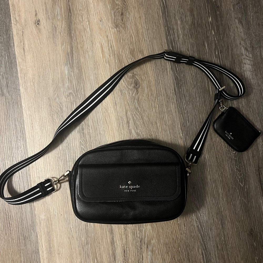 Kate Spade Rosie Pebbled Leather Flap Camera bag